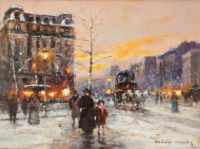  Place Pigalle in Winter